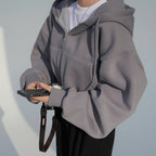 Nova Flow Hoodie – Cropped, Forrado e Sofisticado para o Dia a Dia