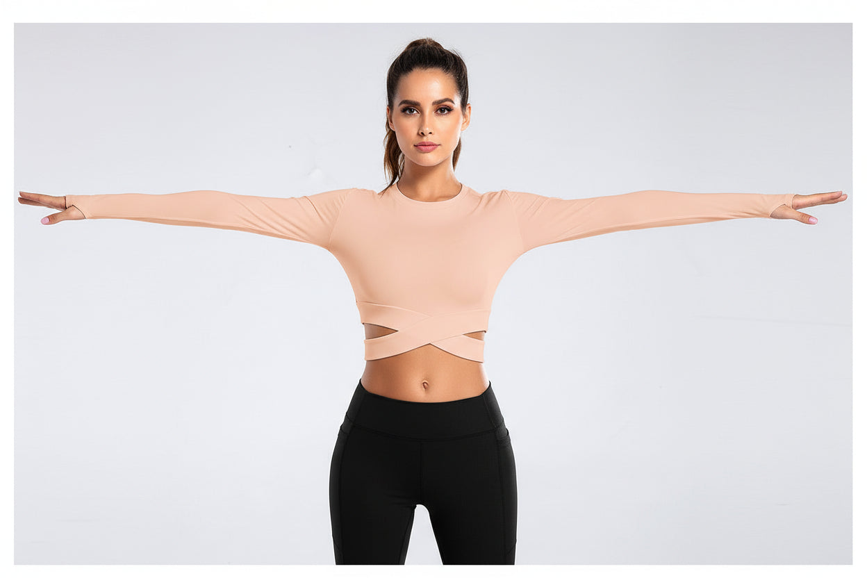 ChiWave Flow Long Sleeve Tee — Energy and Harmony in Every Movement