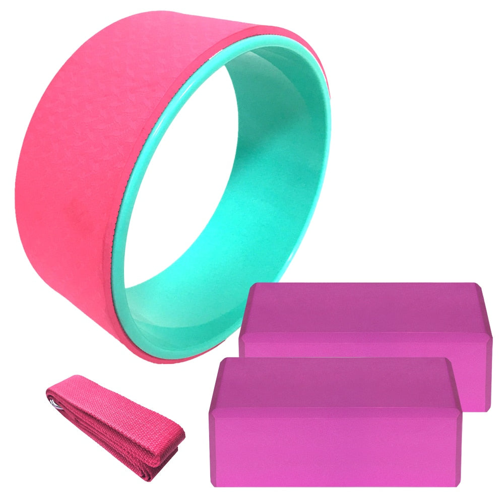 Open Flow Yoga Wheel Collection – 4 Peças para Expansão e Mobilidade