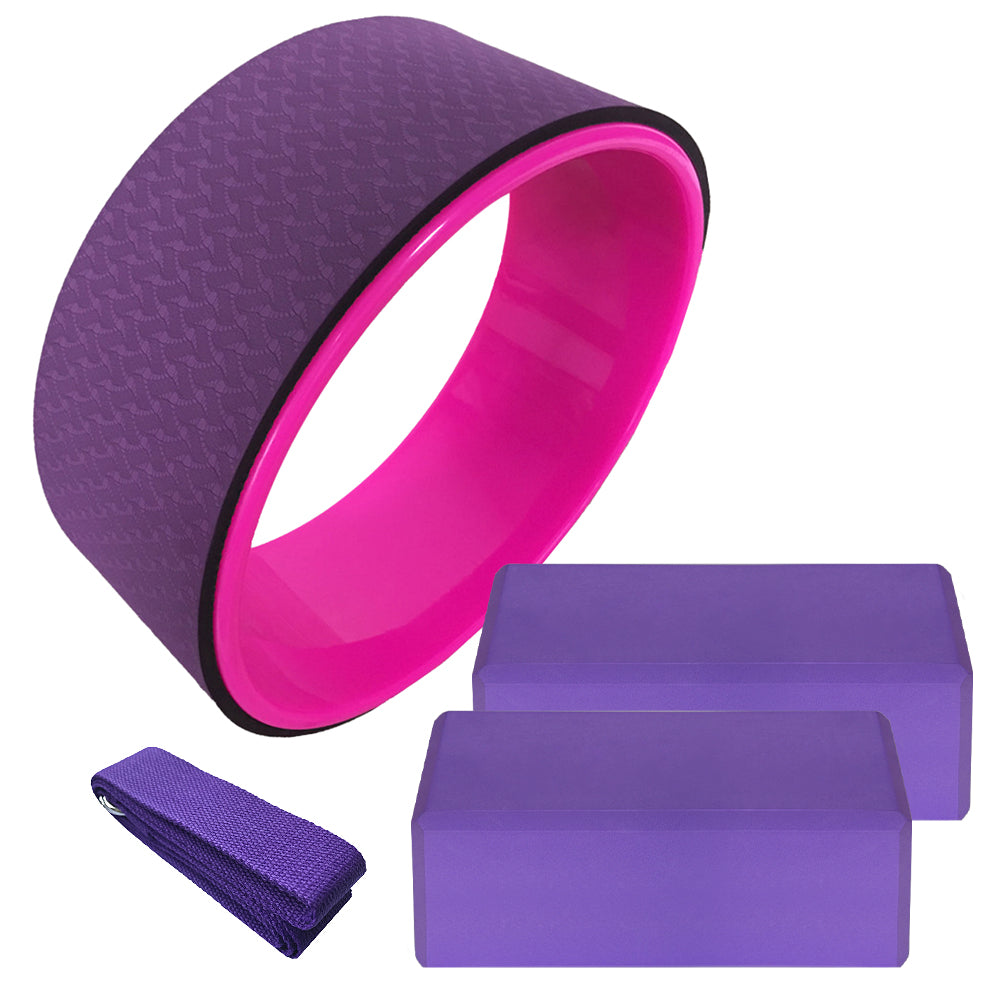 Open Flow Yoga Wheel Collection – 4 Peças para Expansão e Mobilidade