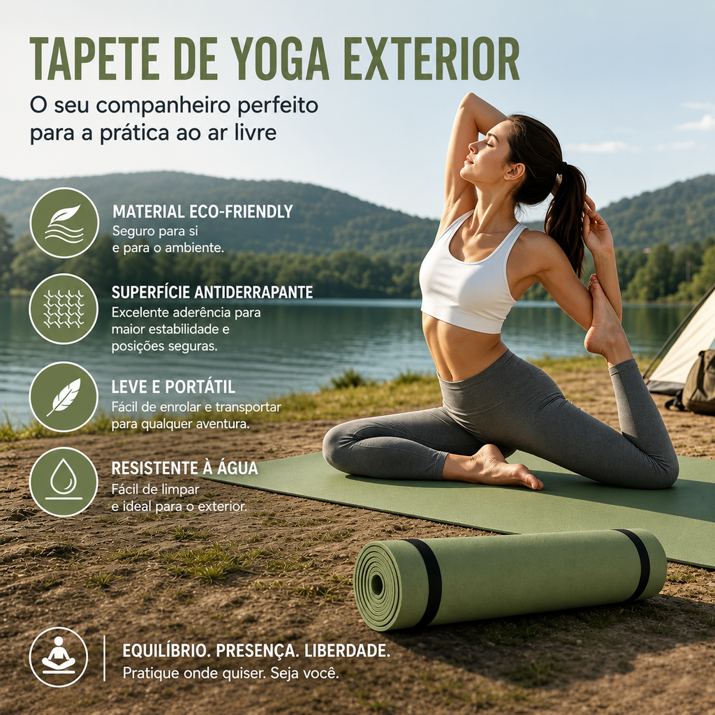 Elevate Yoga Mat – Evolua na Sua Prática