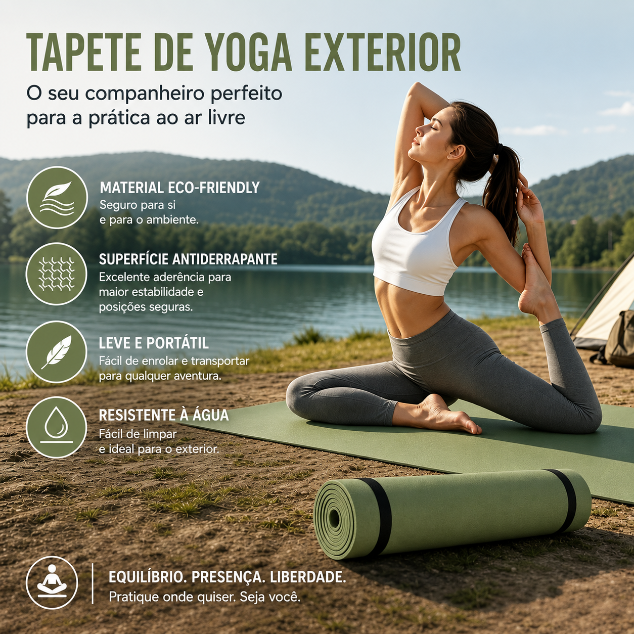 Elevate Yoga Mat – Evolua na Sua Prática