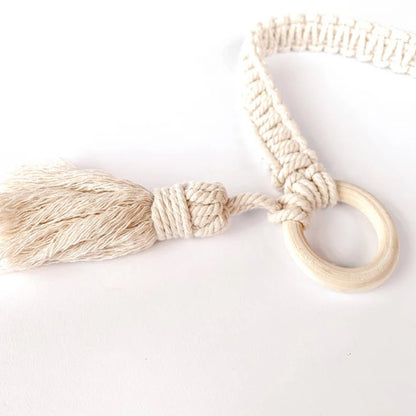 Flow Ritual Strap – Alça de Macramé para Transportar o Tapete de Yoga