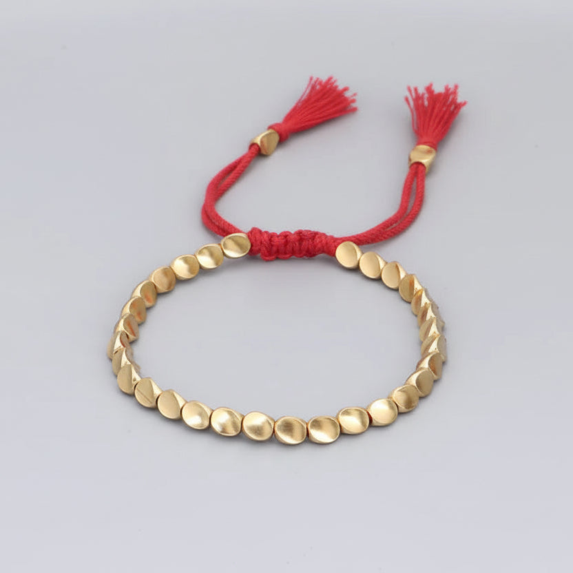 Pulsera Mantra – Intención Tejida a Mano