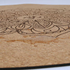 Grounded Yoga Mat – Round, Non-slip, and Feminine Energy