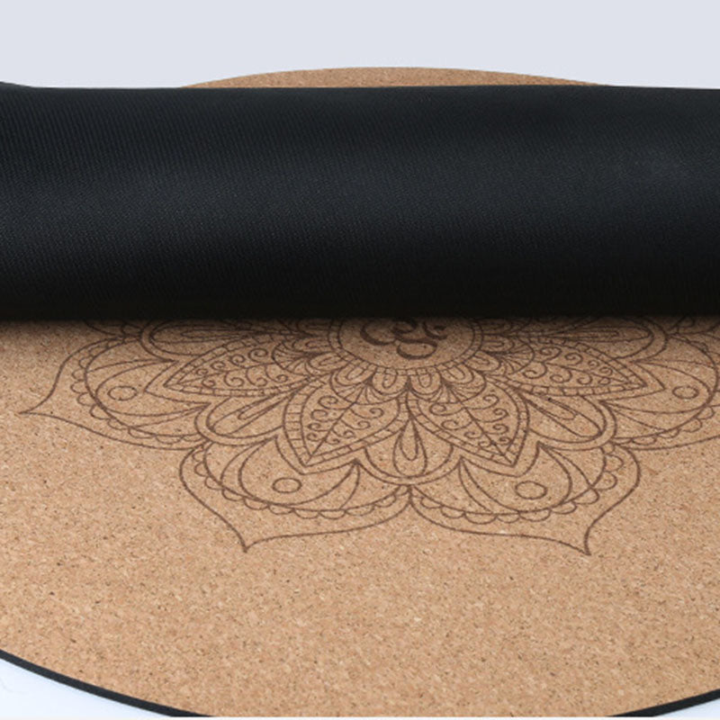 Grounded Yoga Mat – Round, Non-slip, and Feminine Energy