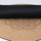 Grounded Yoga Mat – Round, Non-slip, and Feminine Energy