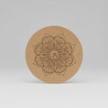 Grounded Yoga Mat – Round, Non-slip, and Feminine Energy