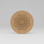 Grounded Yoga Mat – Round, Non-slip, and Feminine Energy