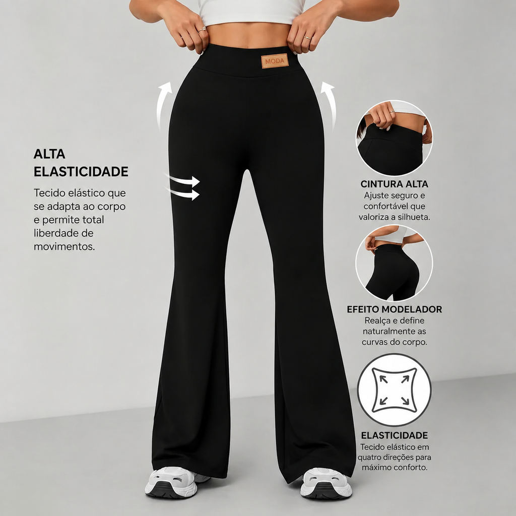 Leggings de Cintura Alta para Yoga Nova