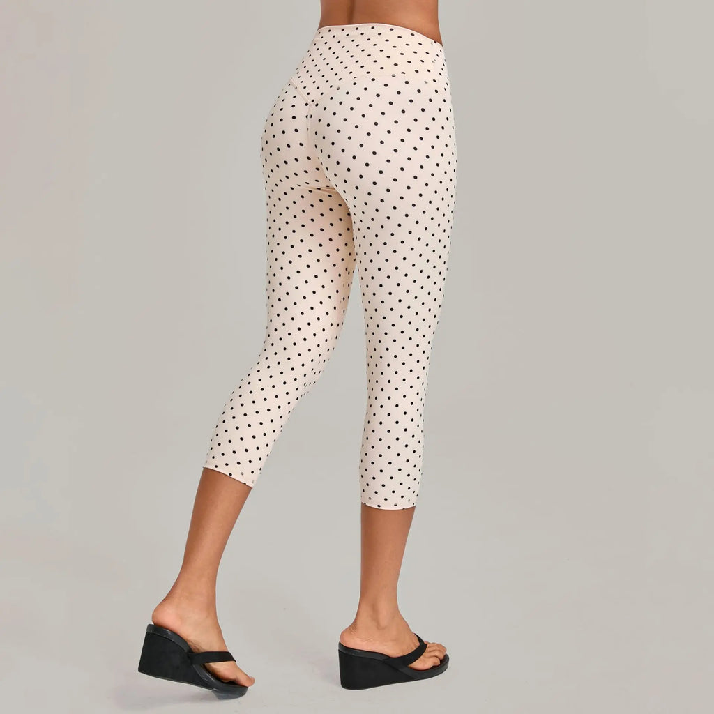 Leggings Capri de Yoga Prana Stripe