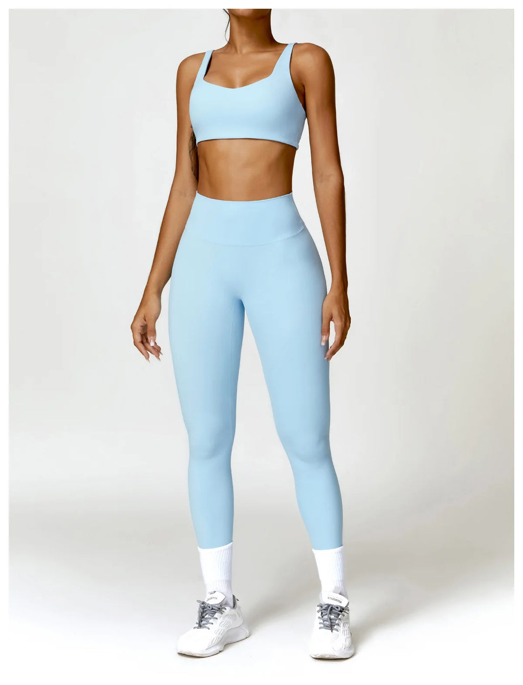 NirvaFit – Pantalones de Yoga Slim para Energía y Estilo Natural