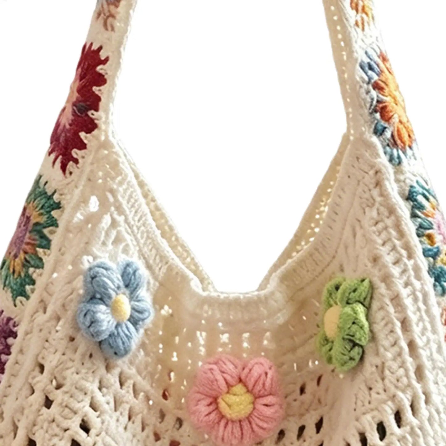 Wildflower Crochet Bag – Delicadeza e Estilo