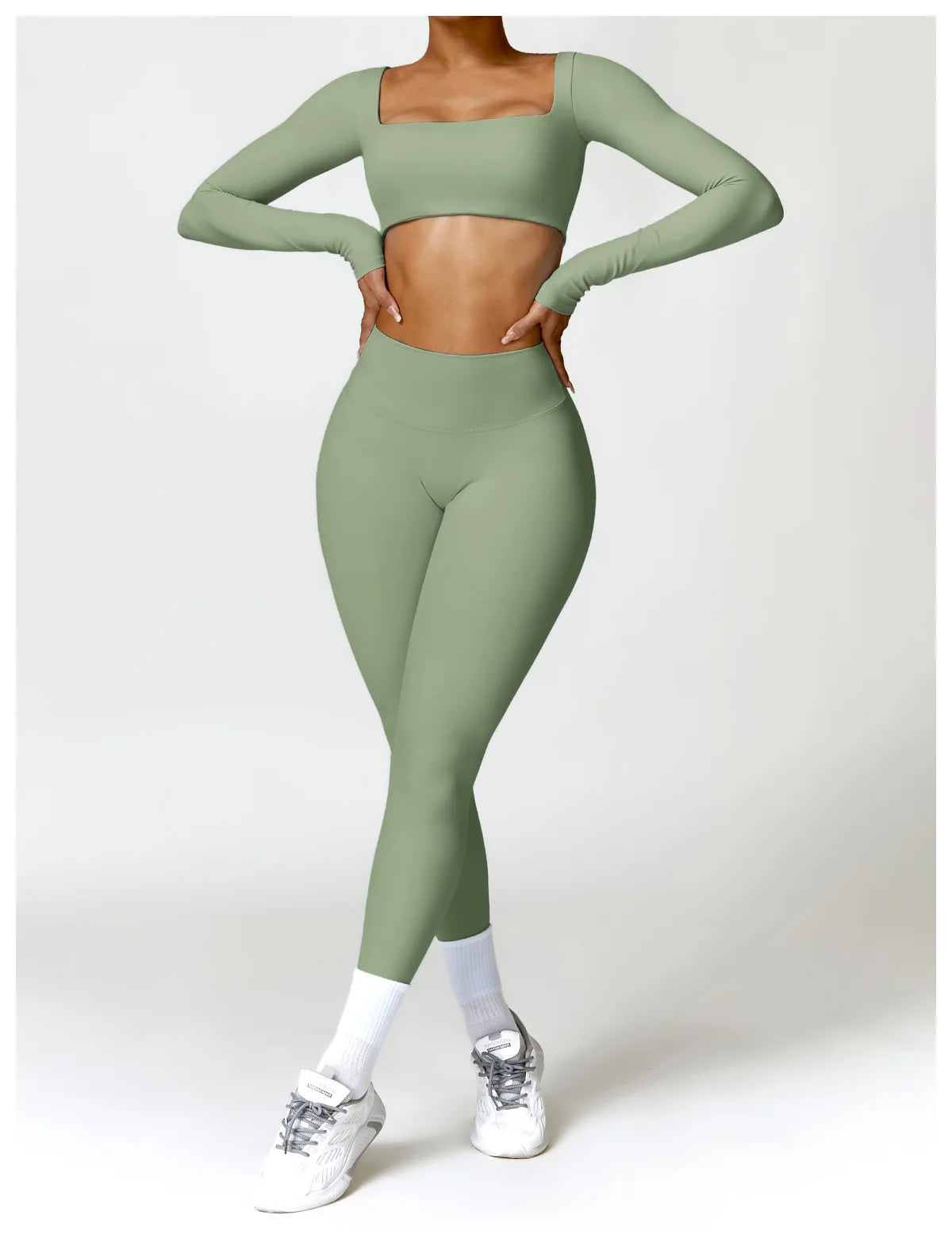 NirvaFit – Pantalones de Yoga Slim para Energía y Estilo Natural