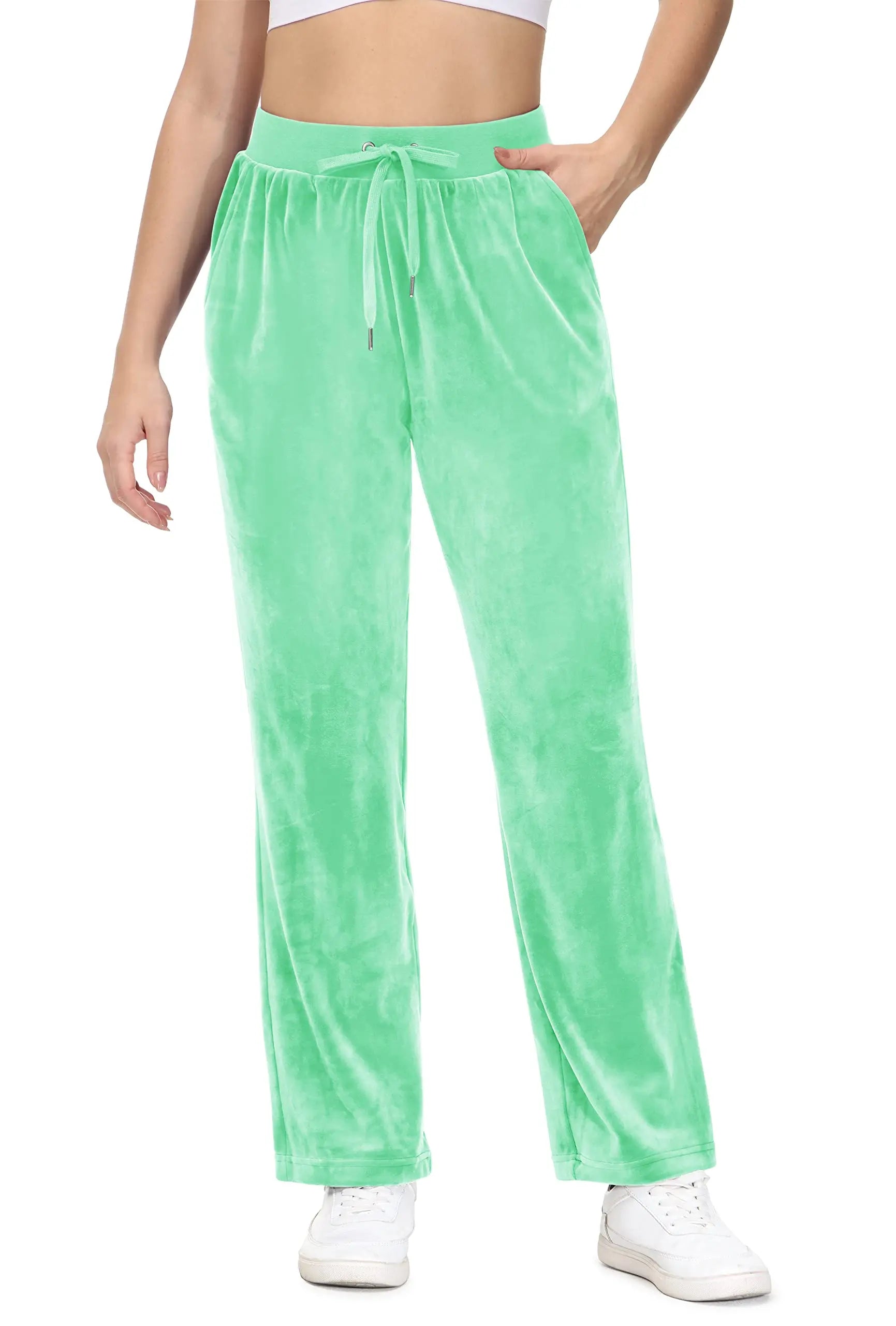 Pantalones de Yoga Soft Flow • Terciopelo Cálido y Movimiento Libre