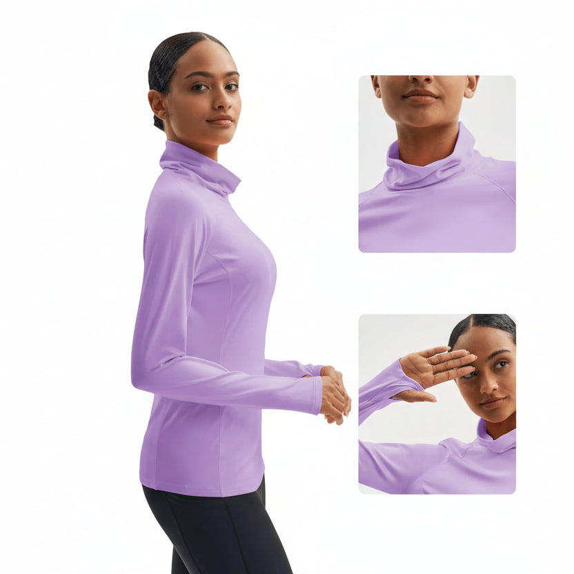 Lunar Warmth – Cuello Alto y Confort Femenino