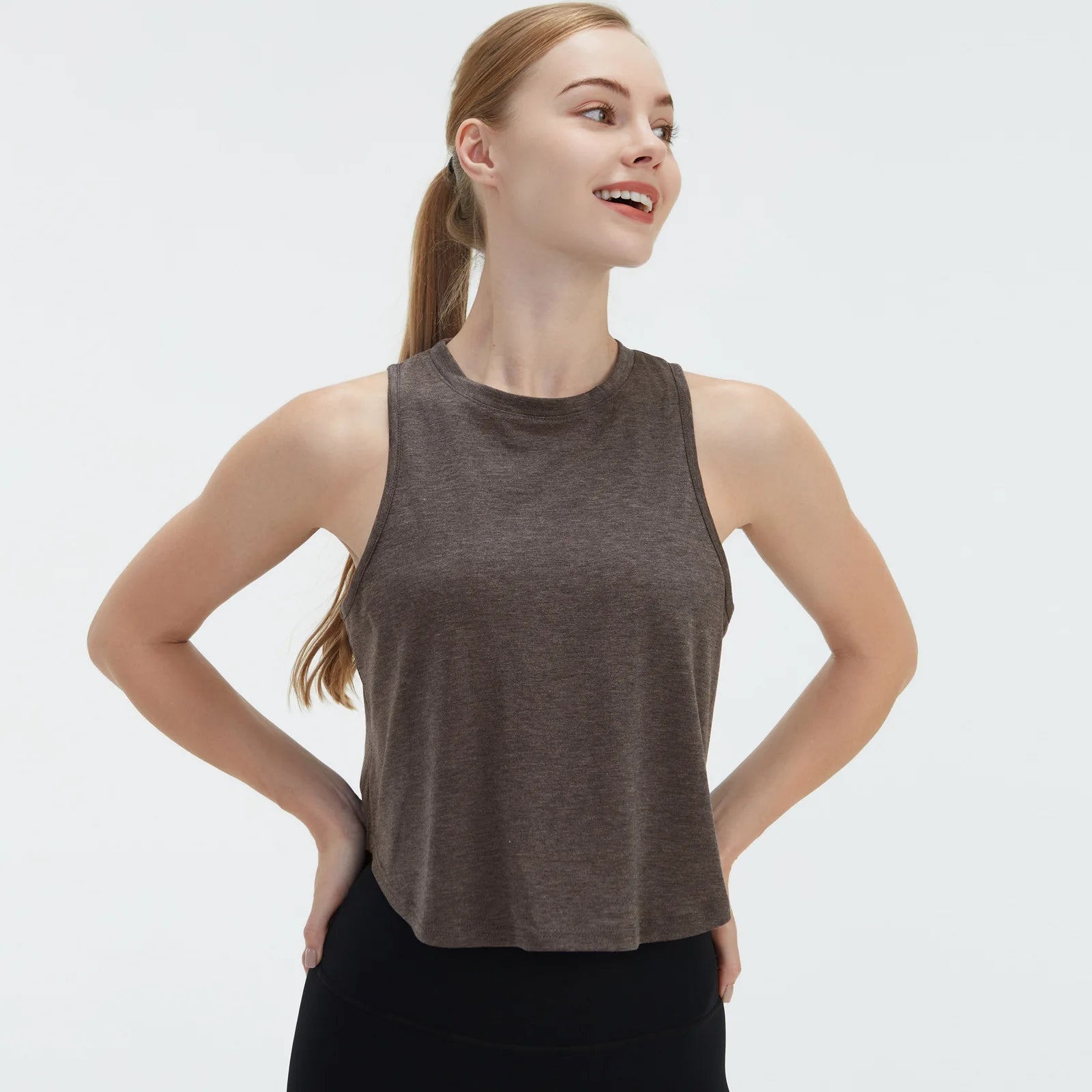 Top Prana Veil – Movimiento Suave, Flujo Interior