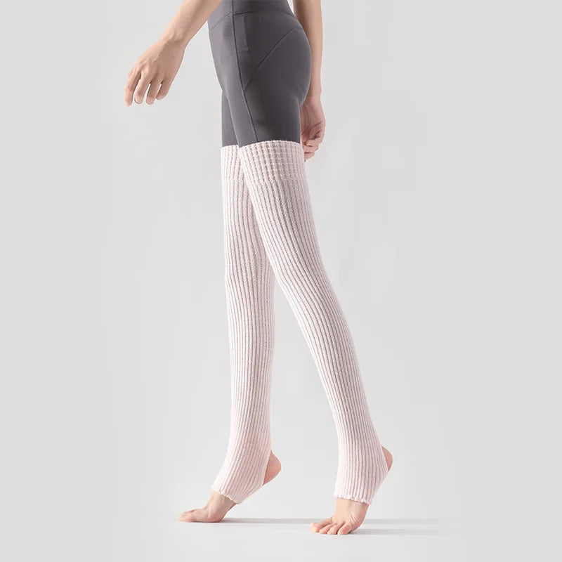 Polainas compridas Ushma, cor rosa