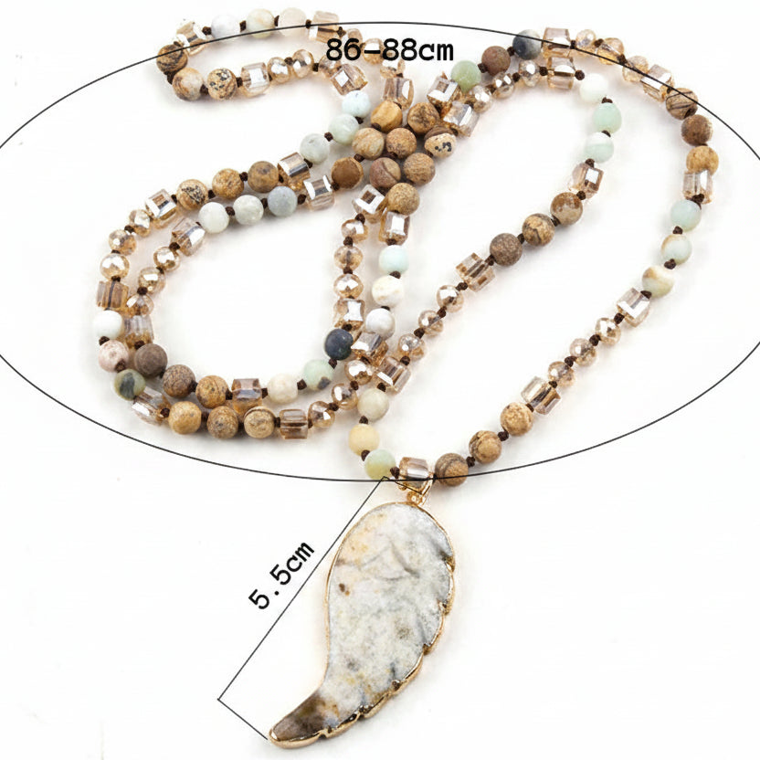 Ayla Wing Necklace – Proteção e Liberdade