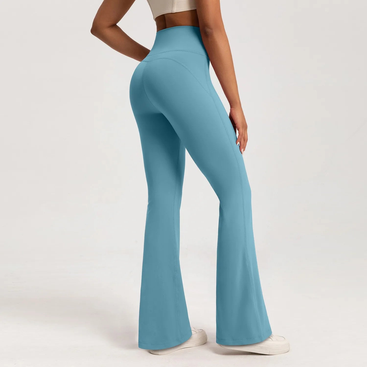 Yoga Lunar Bell Leggings – High Waist and Bell Bottoms