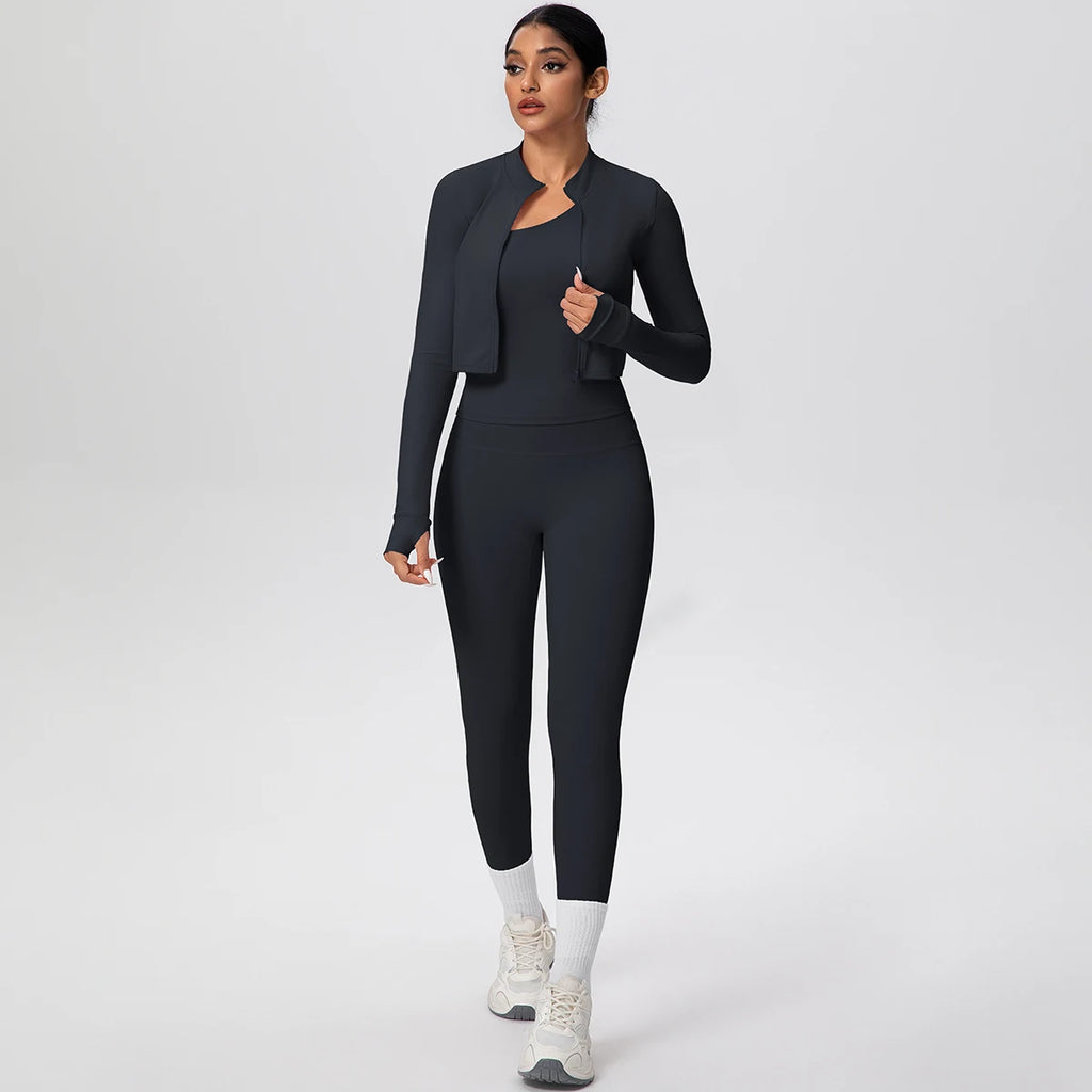 Conjunto Tríade Flow (3 Peças) – Movimento e Energia Feminina