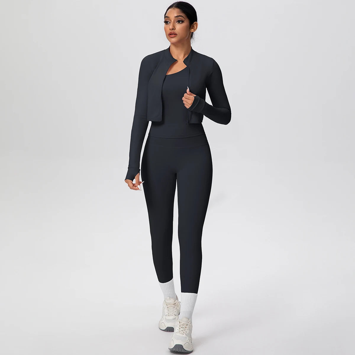 Conjunto Tríade Flow (3 Peças) – Movimento e Energia Feminina
