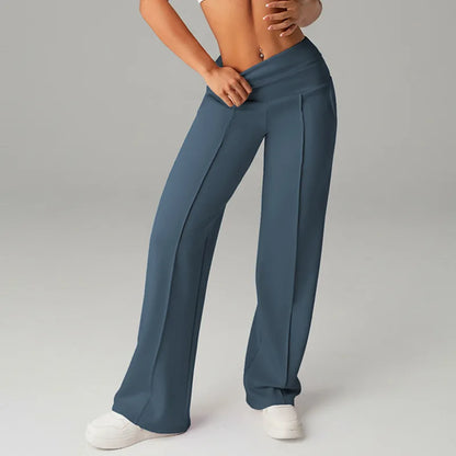 Malka Wide Pocket Pants – Soft Strength and Functional Elegance