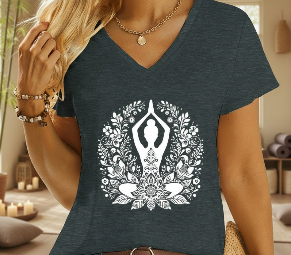 Shakti Soft T-shirt – Strength that Blossoms