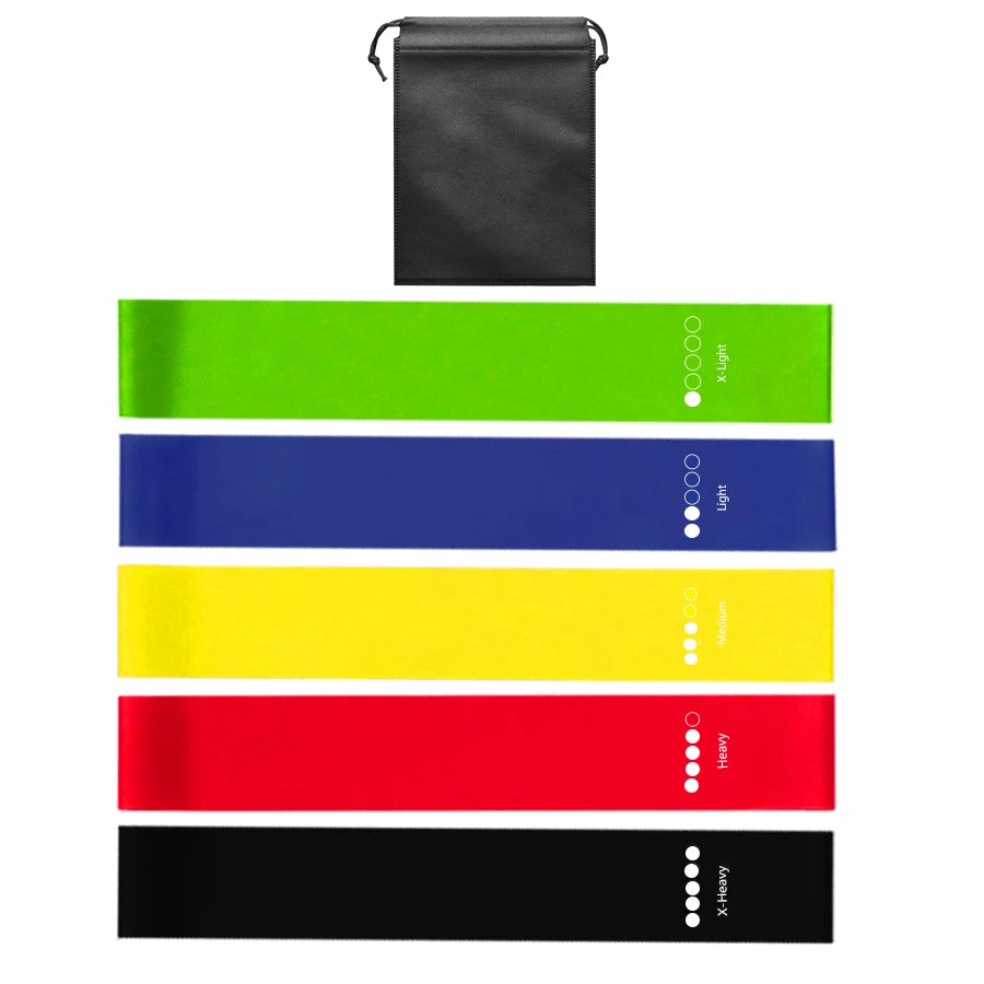 Elastic Resistance Bands for Home Training