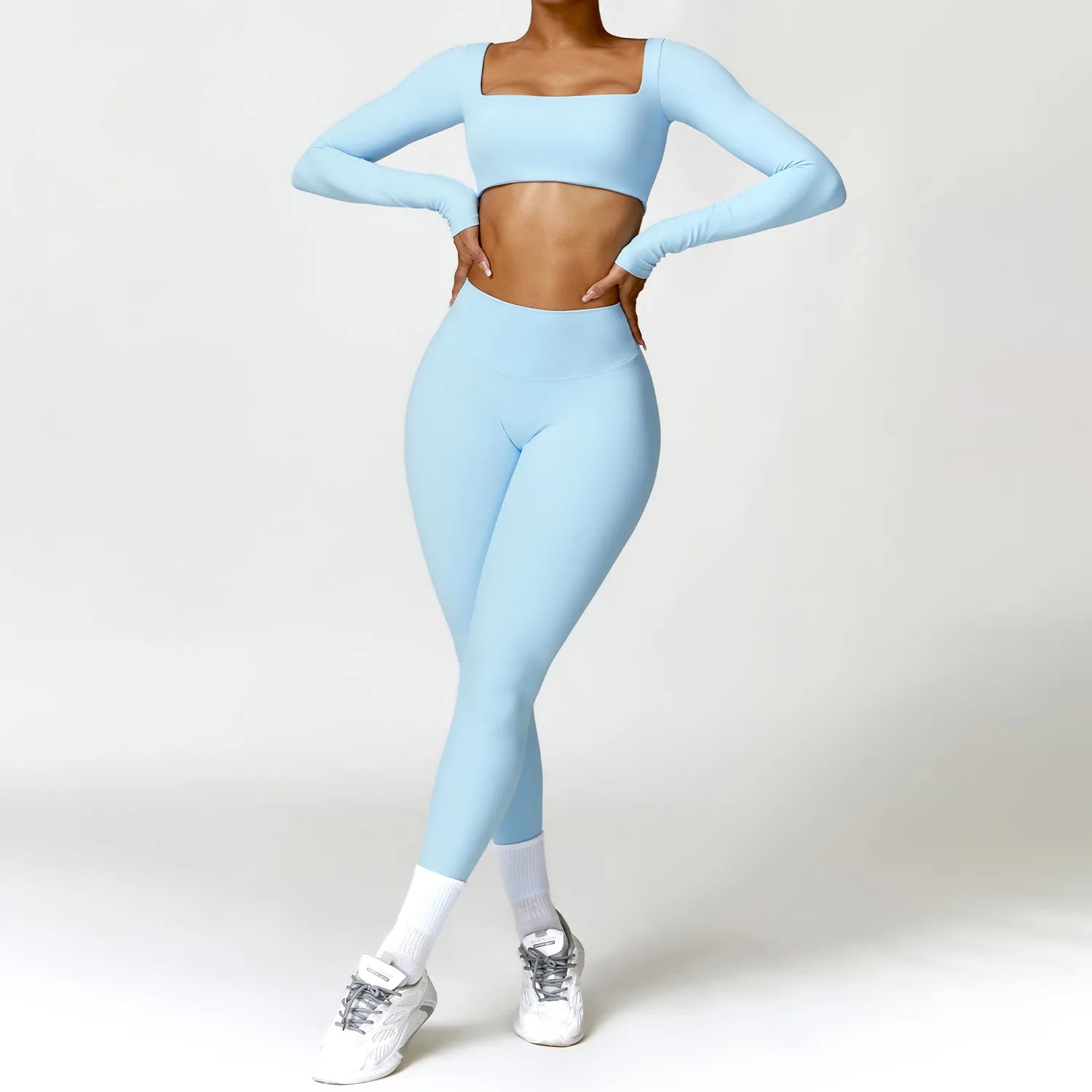 NirvaFit – Pantalones de Yoga Slim para Energía y Estilo Natural