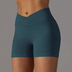Bindu Curve – Shorts with a V-shaped waist and body focal point.