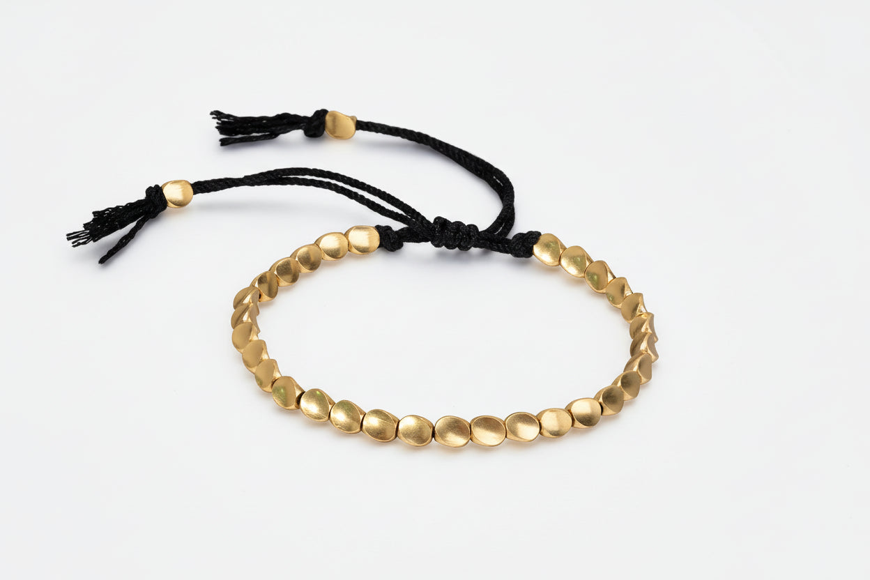 Pulsera Mantra – Intención Tejida a Mano