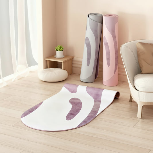 Suede Flow Mat – Tapete de Yoga em Camurça Semicircular