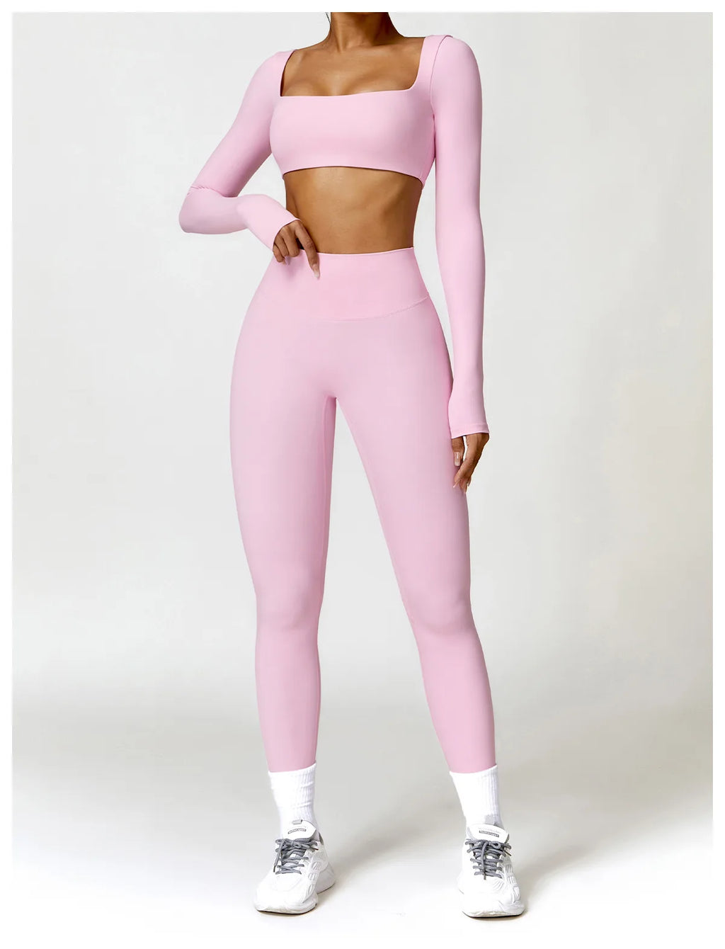 NirvaFit – Pantalones de Yoga Slim para Energía y Estilo Natural