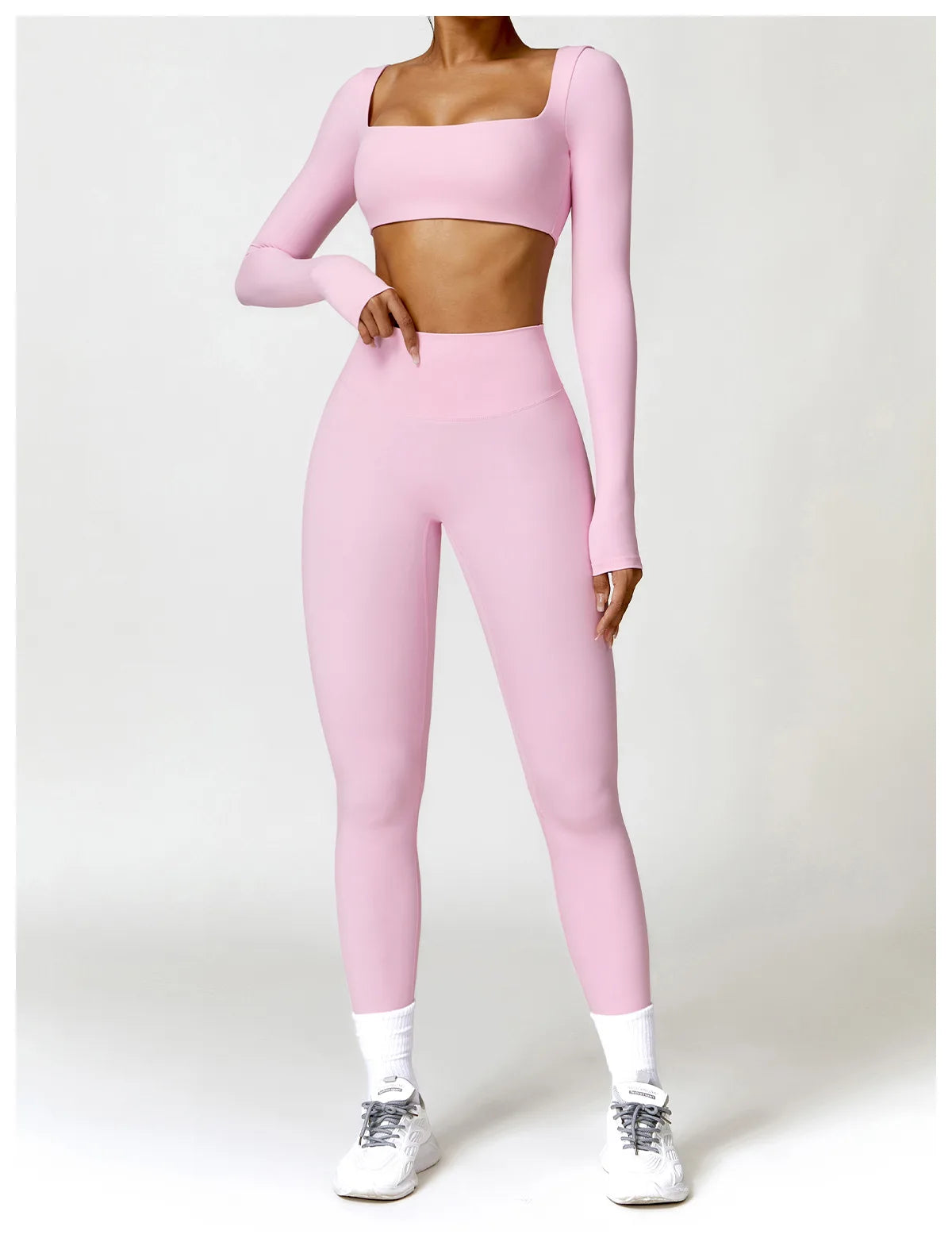 NirvaFit – Pantalones de Yoga Slim para Energía y Estilo Natural