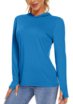 Camiseta SunGuard Flow – Manga Larga con Capucha y Protección UPF 50+