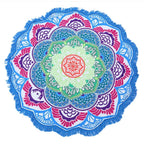Mandala Flow – Round Tapestry for Yoga and Meditation