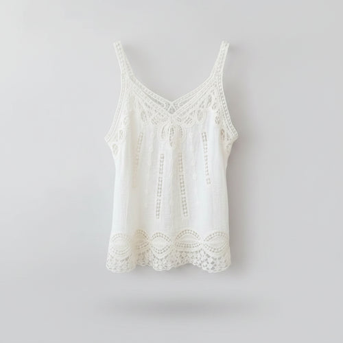Lotus Lace Top – Natural Delicacy