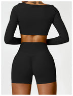 NirvaFit – Pantalones de Yoga Slim para Energía y Estilo Natural