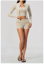Conjunto de Yoga 2/3 Peças Prana Stripe