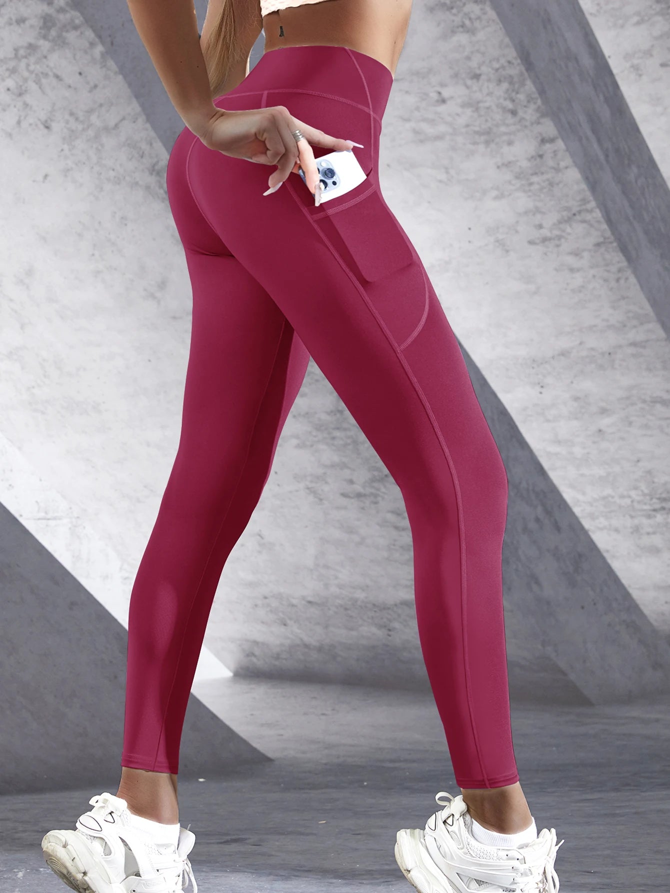 Women's Stretch Yoga Leggings with Pockets