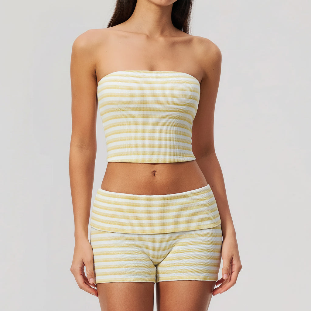 Conjunto de Yoga 2/3 Peças Prana Stripe