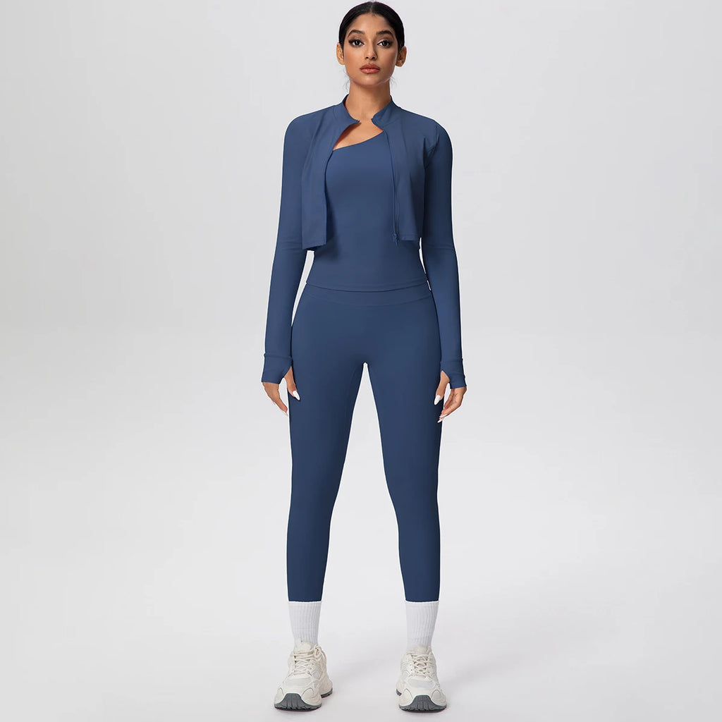 Conjunto Tríade Flow (3 Peças) – Movimento e Energia Feminina