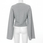 Urban Flow Crop Top – Casual Elegance for Everyday Movement