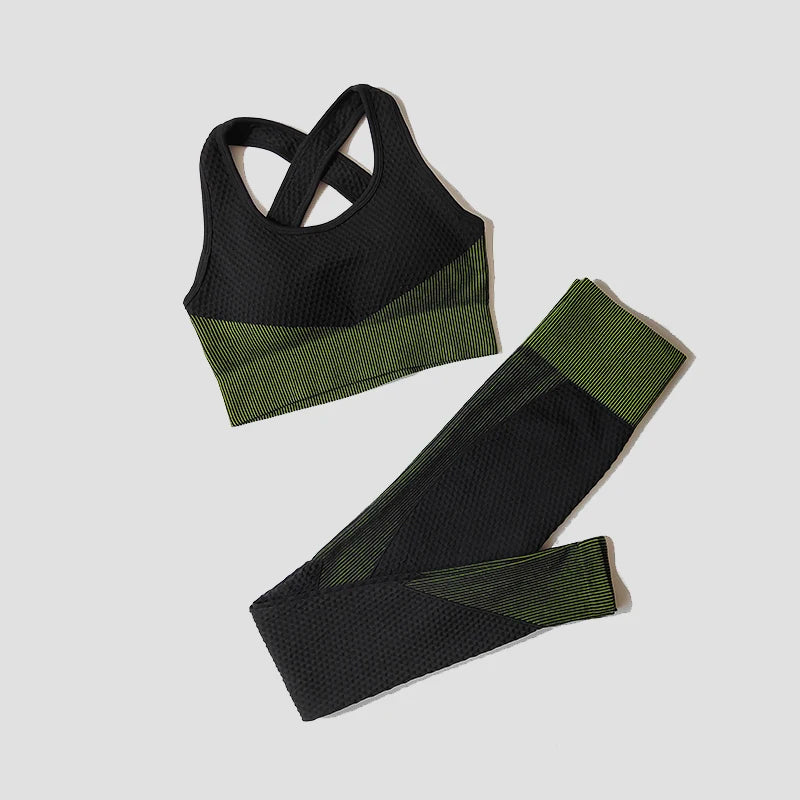 Eternal Flow Set – Seamless Yoga Set 2/3 Pieces 