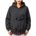 Sweatshirt com Capuz e Bolsa para Animal Prana Pet
