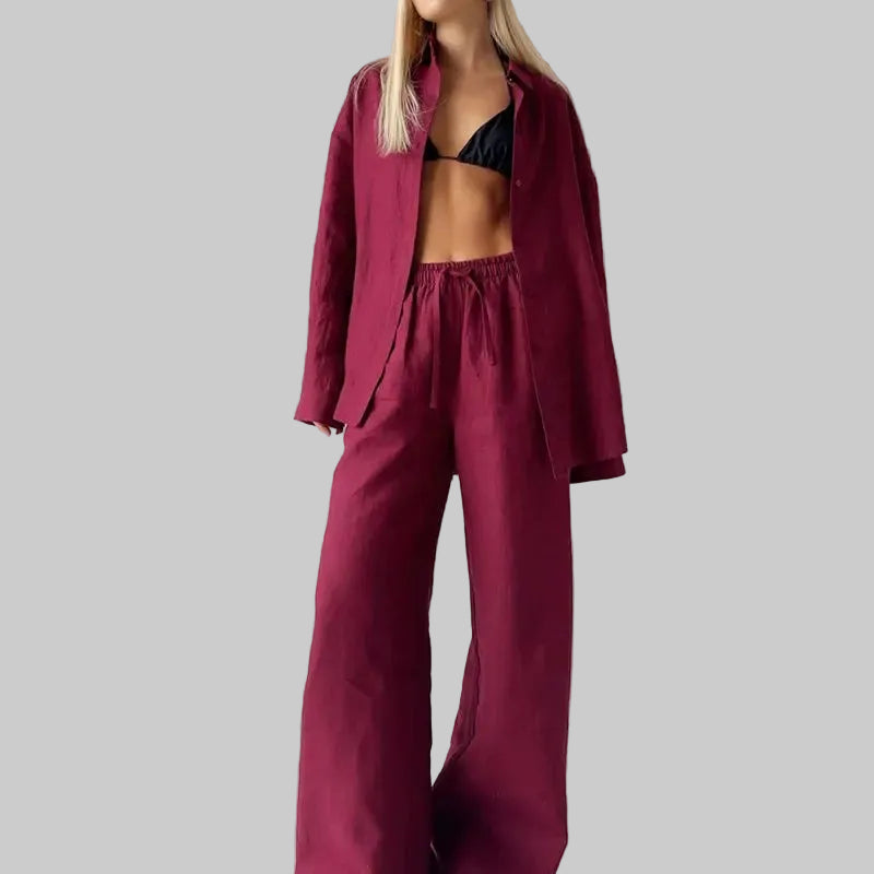 Silk Motion Set – Fluidity and Femininity