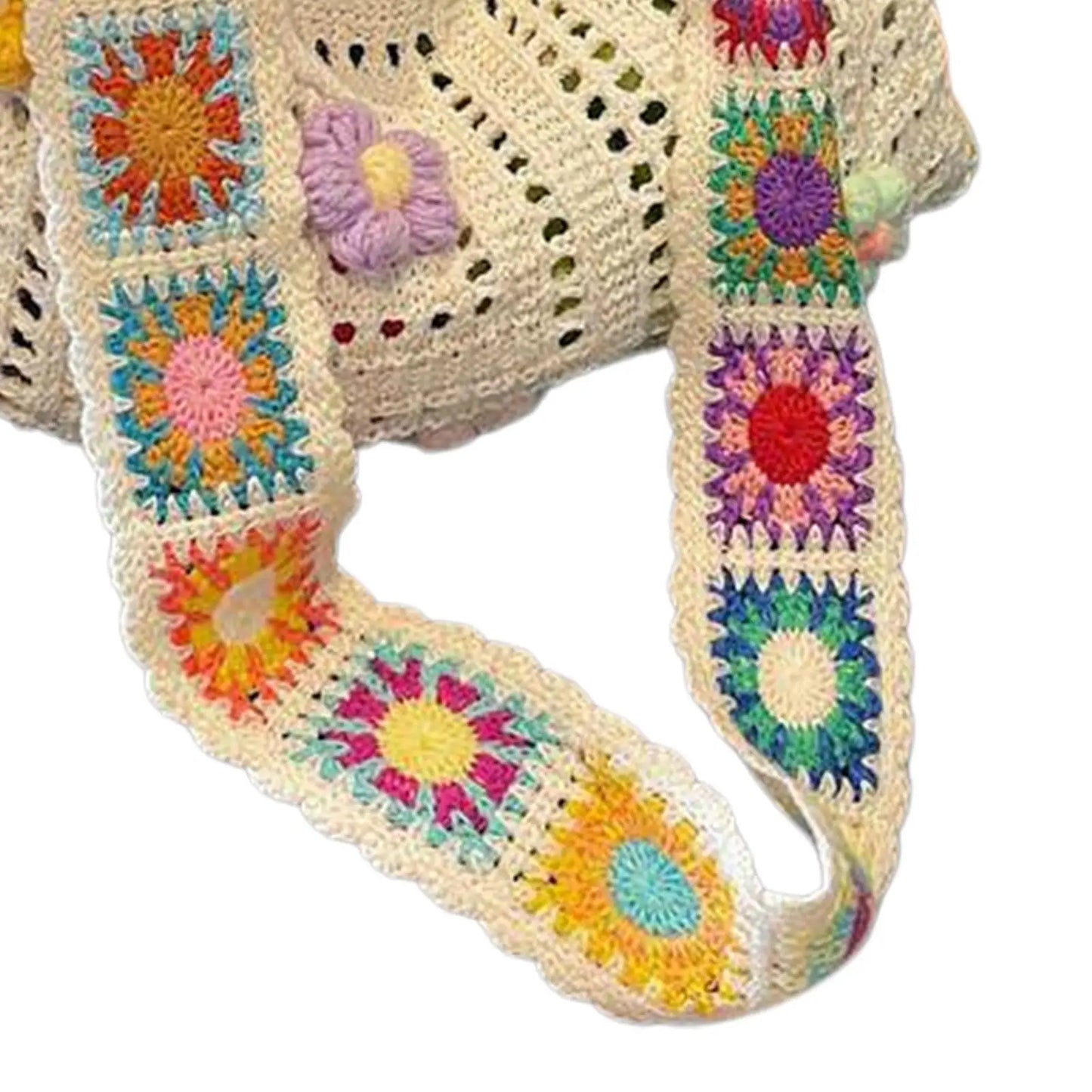 Wildflower Crochet Bag – Delicadeza e Estilo