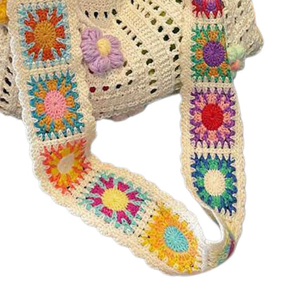 Wildflower Crochet Bag – Delicadeza e Estilo