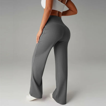 Malka Wide Pocket Pants – Soft Strength and Functional Elegance